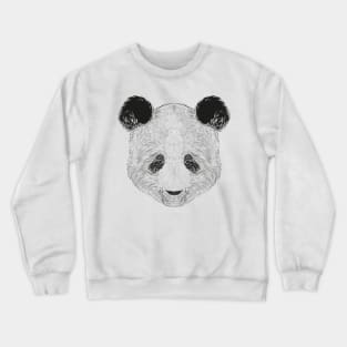 Panda Drawing Crewneck Sweatshirt